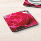 Rote Rose Untersetzer (Linke Seite)