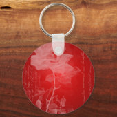 Rote Rose Valentine Schlüsselanhänger (Vorderseite)