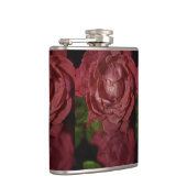Rote Rose von Shirley Taylor Flachmann (Rechts)