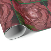 Rote Rose von Shirley Taylor Geschenkpapier (Rolleneckpunkt)