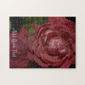 Rote Rose von Shirley Taylor Puzzle (Horizontal)