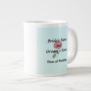 Rote Rose von Sommerhochzeitprodukten Jumbo-Tasse