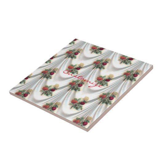 Rote Rose Vorhang Thunder_Cove Fliese (Seite)