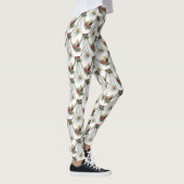 rote Rose Vorhang Thunder_Cove Leggings (Rechts)