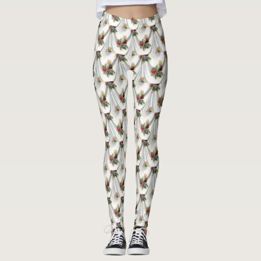 rote Rose Vorhang Thunder_Cove Leggings (Vorderseite)