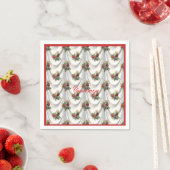 Rote Rose Vorhang Thunder_Cove Serviette (Beispiel)