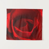 Rote Rose Wandteppich (Vorderseite (Horizontal))