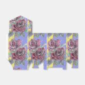 Rote Rose Wasserfarben Party Lila Gelbe Blume Geschenkschachtel (Ungefaltet)