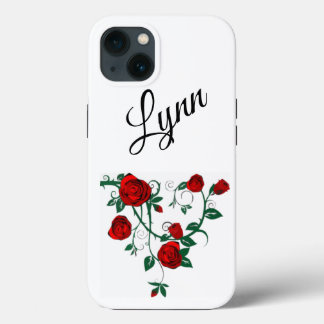 Rote Rose Wein Apple iPhone 13, stark Case-Mate iPhone Hülle