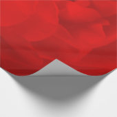 Rote Rose Wrapping Paper Geschenkpapier (Ecke)