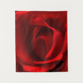 Rote Rose wtcna Wandteppich (Vorderseite)