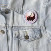 Rote Rose Yin Yang Anstecknadel (Beispiel)