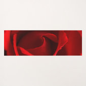 Rote Rose Yogamatte (Rückseite (Horizontal))