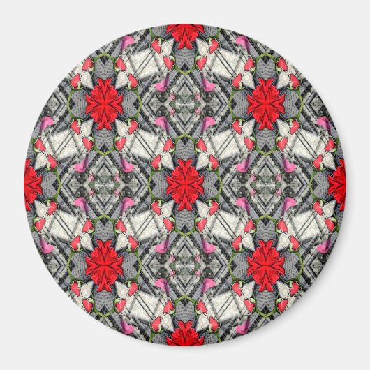 Rote Rosen 4 U.. Magnet (Vorne)