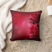 Rote Rosen Anfahrt Schlafzimmer oder Wohnzimmer Ki Kissen (Decke)