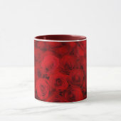 Rote Rosen Art Tasse Cup (Zentrum)