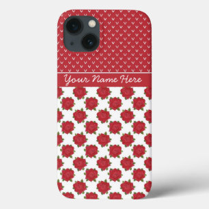 Rote Rosen auf White Custom iPhone 6 Xtreme Fall Case-Mate iPhone Hülle