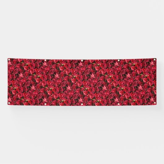 Rote Rosen Banner (Horizontal)