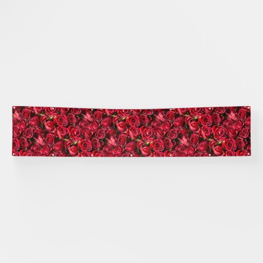Rote Rosen Banner (Horizontal)