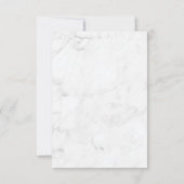 Rote Rosen Beileid Beerdigung Dankeskarte (Rückseite)