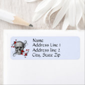 Rote Rosen - Bezeichnung der Schädeladresse (Insitu)