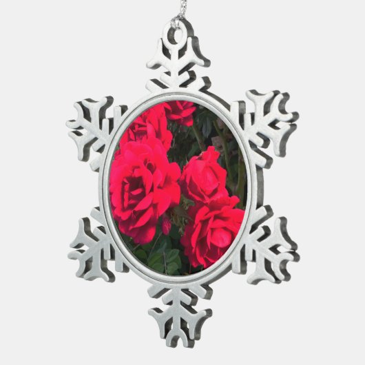 Rote Rosen Blume Ornament (Rechts)