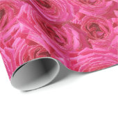 Rote Rosen, Blume, Rot, Liebe Geschenkpapier (Rolleneckpunkt)