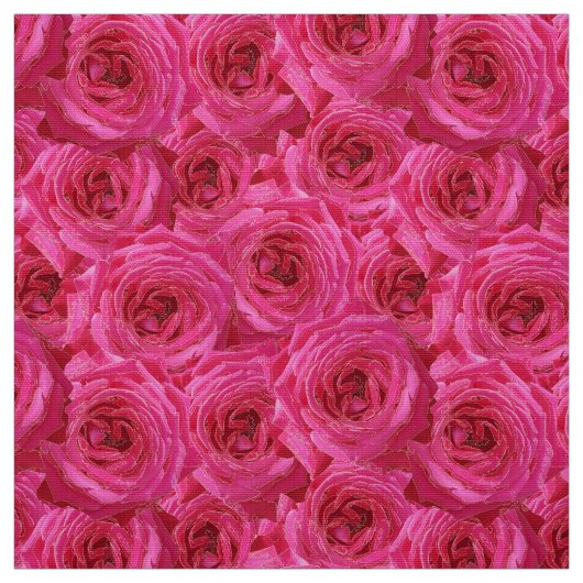 Rote Rosen, Blume, Rot, Liebe Stoff (Muster)