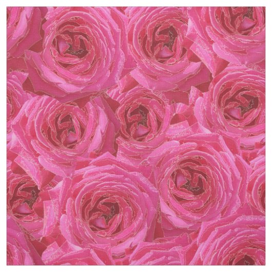Rote Rosen, Blume, Rot, Liebe Stoff (Muster)