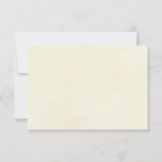 Rote Rosen Blumenzwiebeleien Hochzeitsreise-Rücktr RSVP Karte (Rückseite)