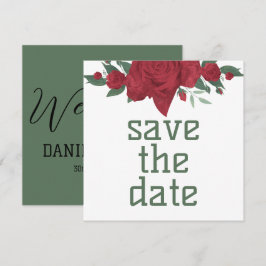Rote Rosen Boho Wedding Save The Date