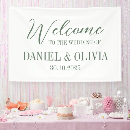 Rote Rosen Boho Wedding Seating Charts Banner (Party)