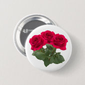 Rote Rosen Button (Vorne & Hinten)