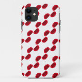 rote Rosen Case-Mate iPhone Hülle (Rückseite)