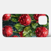 Rote Rosen Case-Mate iPhone Hülle (Rückseite (Horizontal))