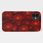 Rote Rosen Case-Mate iPhone Hülle (Rückseite (Horizontal))