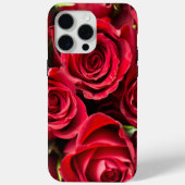 Rote Rosen Case-Mate iPhone Hülle (Rückseite)