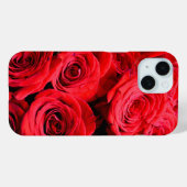 Rote Rosen Case-Mate iPhone Hülle (Rückseite (Horizontal))