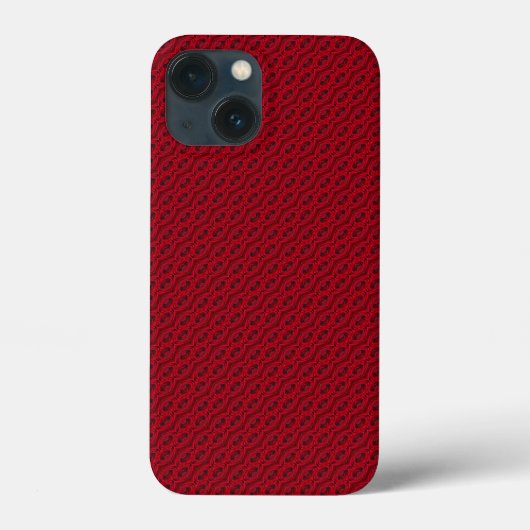 rote Rosen Case-Mate iPhone Hülle (Rückseite)