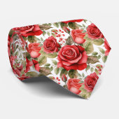 Rote Rosen Classic Formal Neck Tie Krawatte (Gerollt)