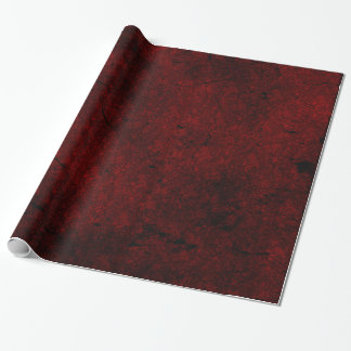 Rote Rosen Damask Goth Wrapping Paper Geschenkpapier