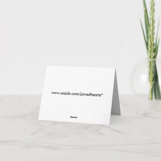 Rote Rosen danken Ihnen zu kardieren Dankeskarte (Rückseite)