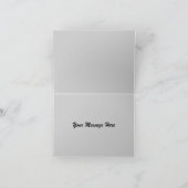 Rote Rosen Dankeschön Karte (Innenseite)