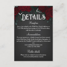 Rote Rosen Dark Romance Hochzeitsdetails