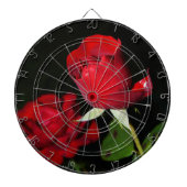 Rote Rosen Dartscheibe (vorne)