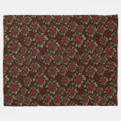 rote Rosen Decke (Vorderseite (Horizontal))
