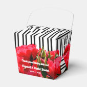 Rote Rosen Derby Brautparty Ausstieg Geschenkschachtel (Vorderseite)