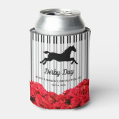 Rote Rosen Derby Racehorse Dosenkühler (Kanne Vorderseite)