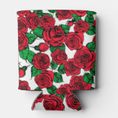 Rote Rosen Dosenkühler (Rückseite)