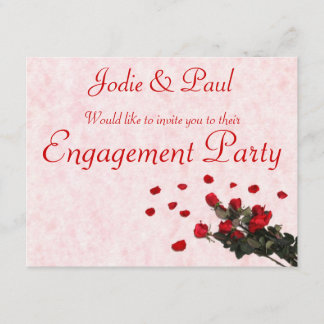 Rote Rosen - Einladung